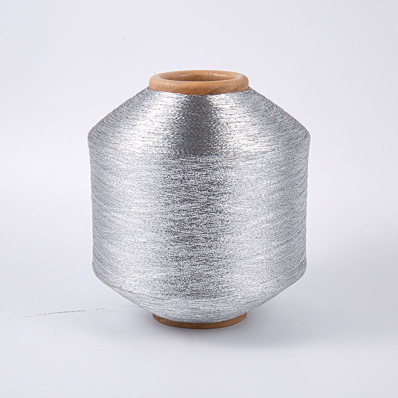 Metallicis yarn m polyester metallicum yarn filum pro plumarii machina
