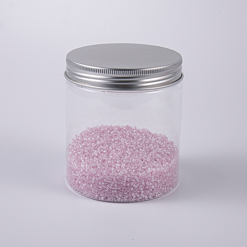 Lux Pink plumarii vitrum grana