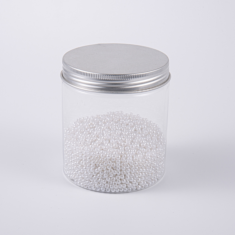 Alba Pearl style 3.0mm plumarii vitrum grana