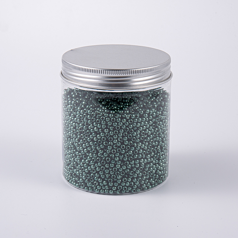 Nigrum Pearl style 3.0mm plumarii vitrum grana